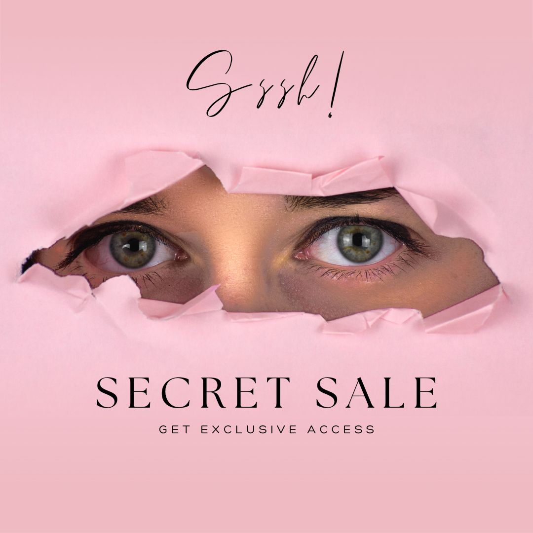 Secret Sale Starts Soon