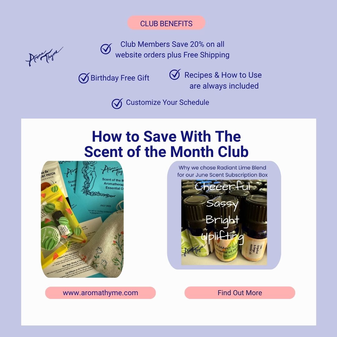 Benefits of being a scent of the month club member