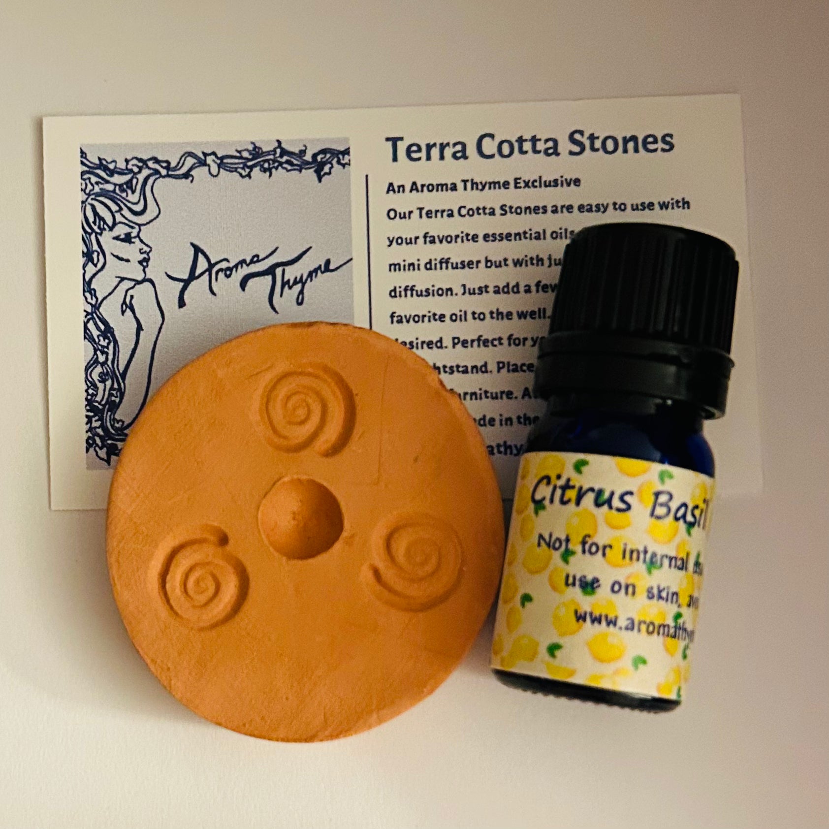 Citrus Basil fusion essential oil Blend Set