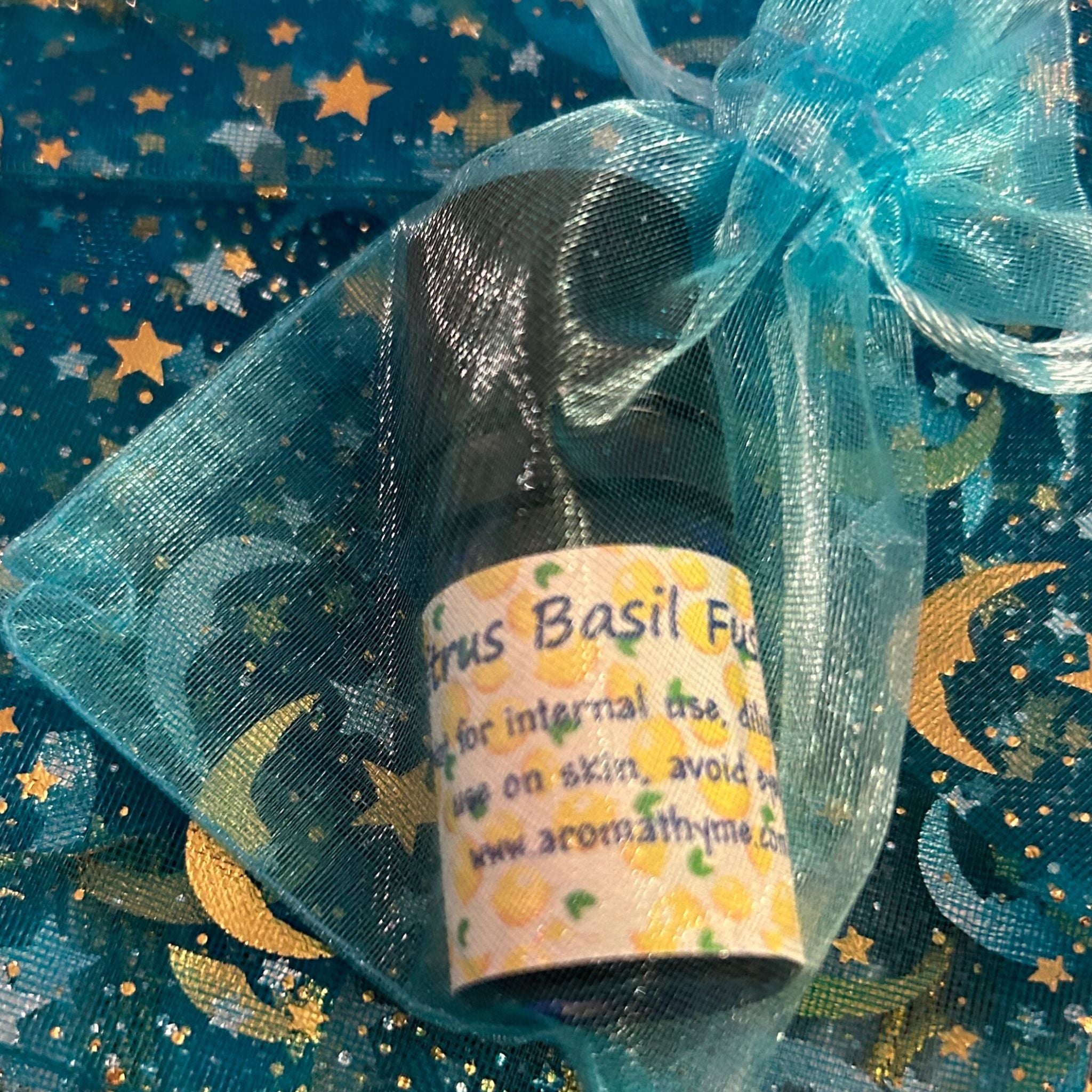 Citrus Basil Fusion Aromatherapy Oil Blend for focus and concentration