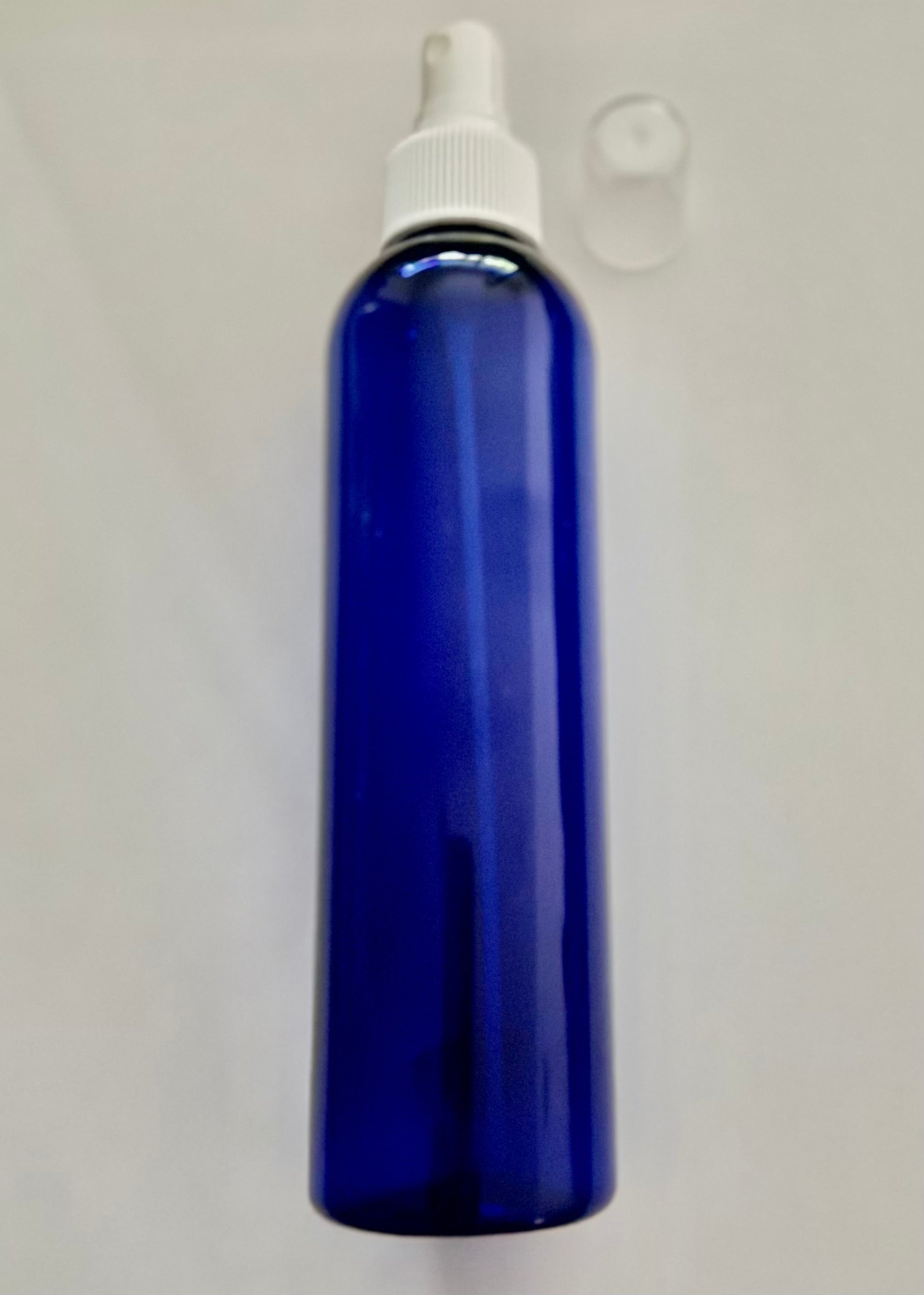 Cobalt Blue PET 8oz Bottles with choice of Closures