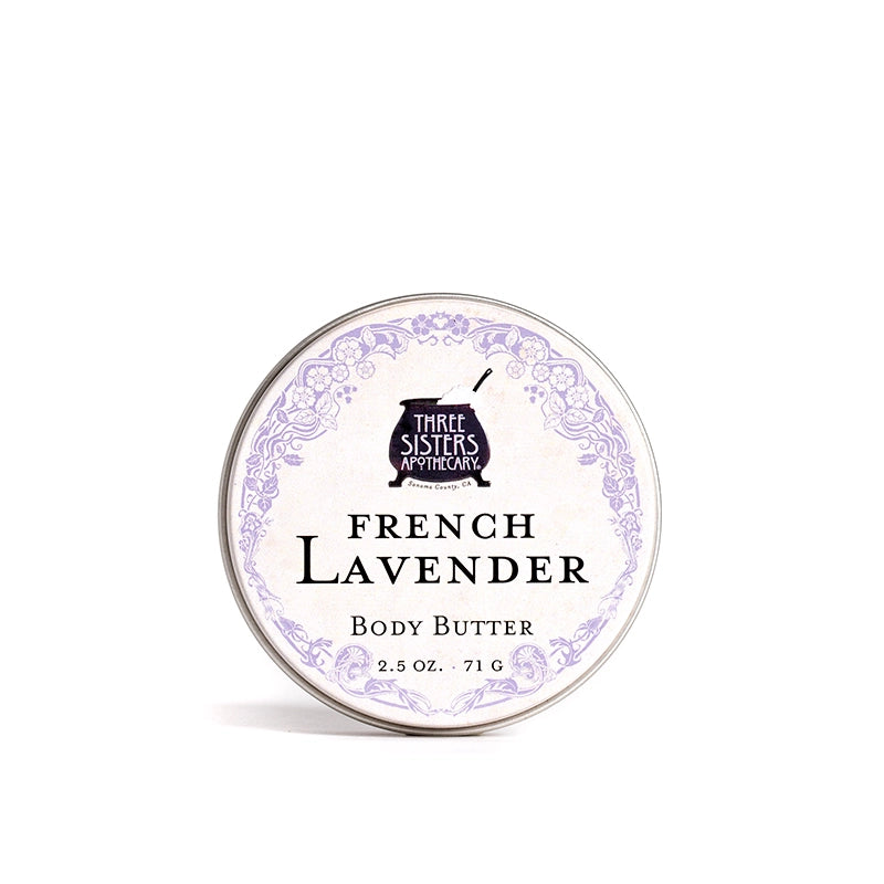 French Lavender Body Butter Three Sisters 2.5oz
