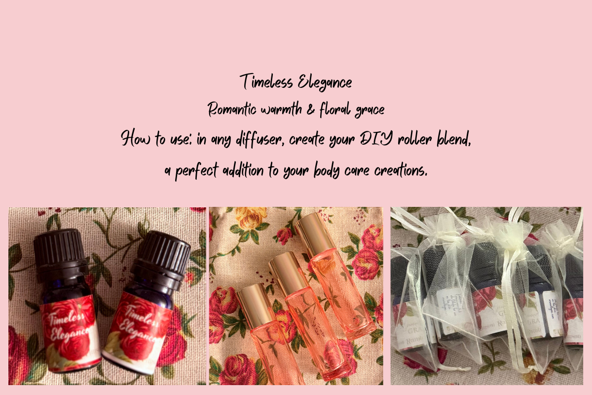 Timeless Elegance Essential Oil recipes and how to use tips