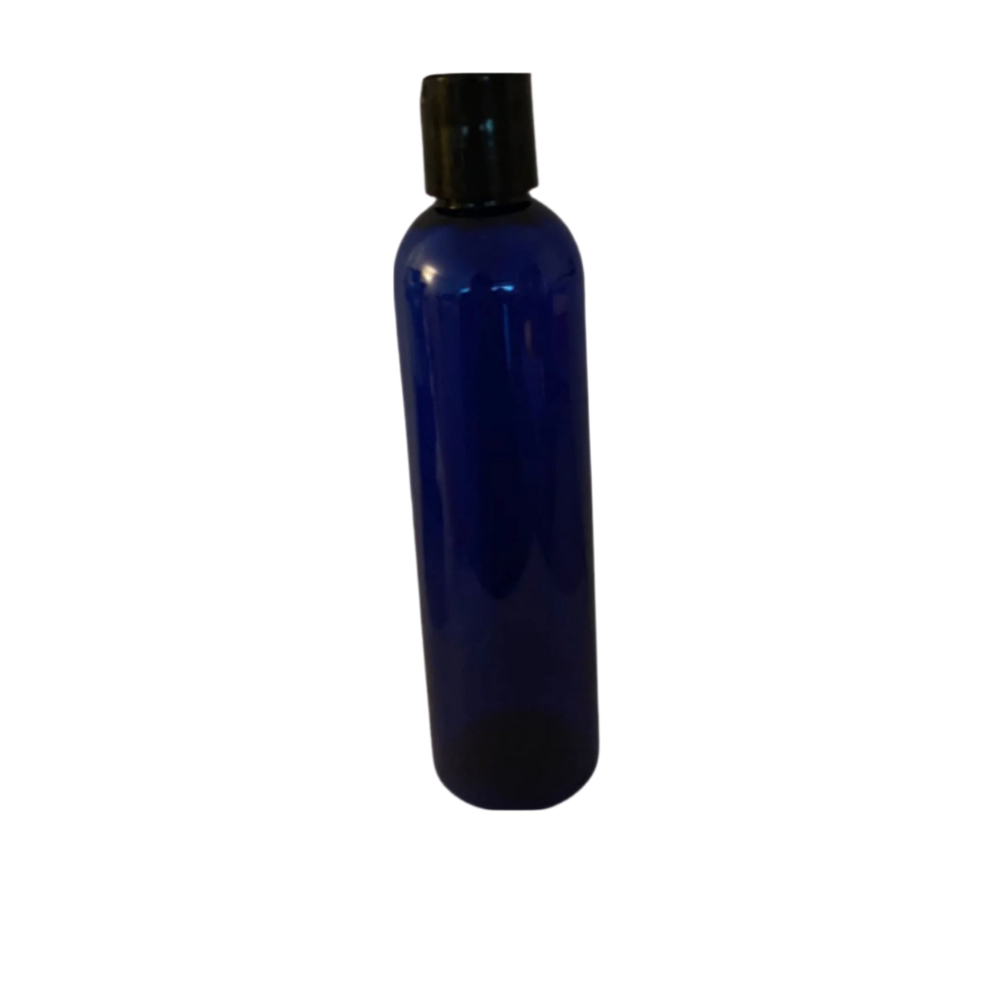 Cobalt Blue PET 8oz Bottles with choice of  Closures
